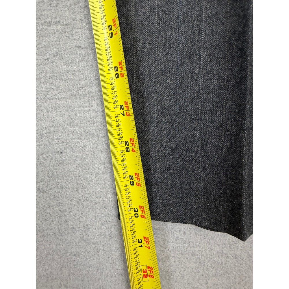 Christian Dior Monsieur Vintage 2pc Suit 40R 31x30 Gray Pinstripe Wool USA Made - Picture 13 of 15